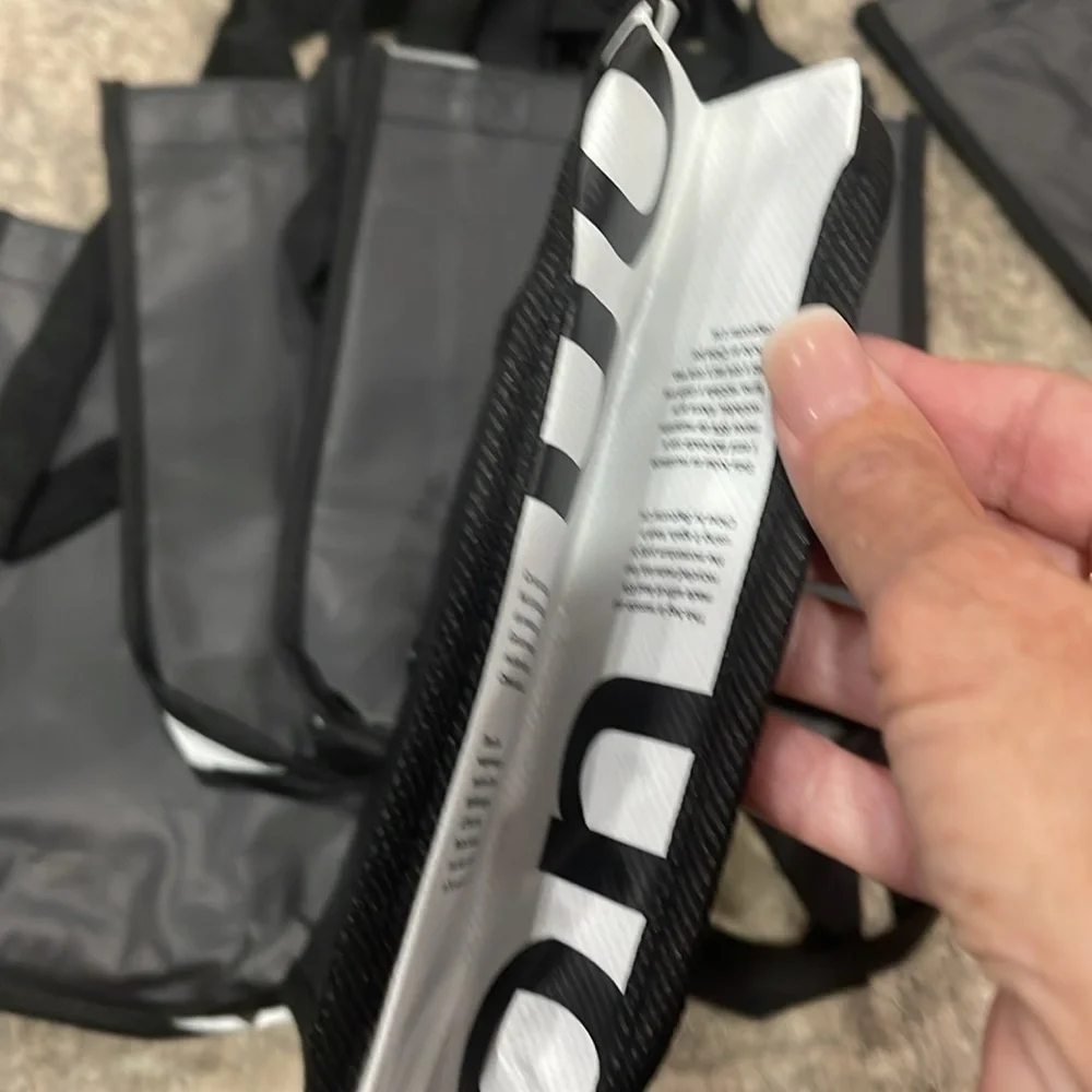 lululemon athletica Gray and Black Tote 6 left $10.00 each - Picture 3 of 3